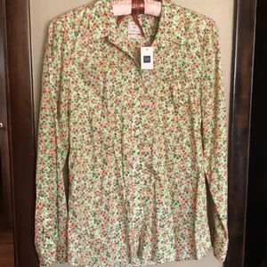 NEW with Tags gap floral shirt. 💐